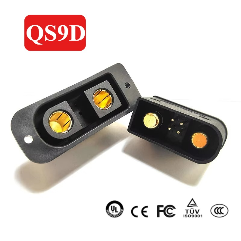 Drone Battery Plate - QS9D アンチスパークコネクタ 160A ロックプレート女性男性ヘッド高電流ドローン芝刈り機 QS9 シリーズリチウム電池コネクタ