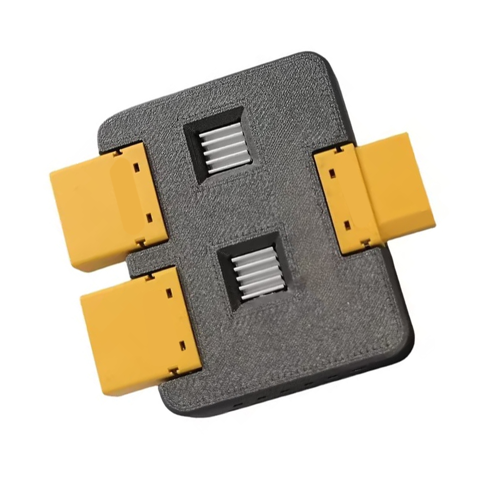 Drone Battery Parallel Board - 【LXYA68Z！】 XT90ポート統合バッテリー拡張モジュールデュアルチャンネルダイオード自動スイッチングパラレルボードRCドローン用