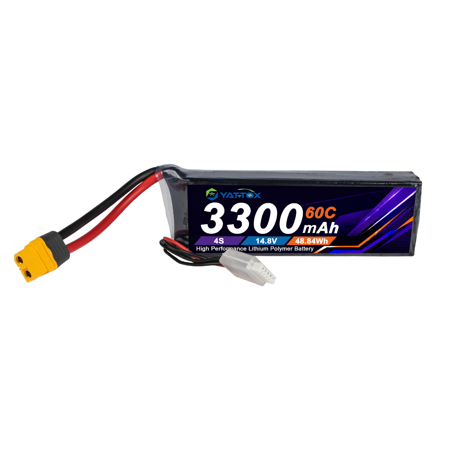 Drone Battery 4S - Yattox 4S 3300mAh 60C LiPoバッテリー 22.2V
