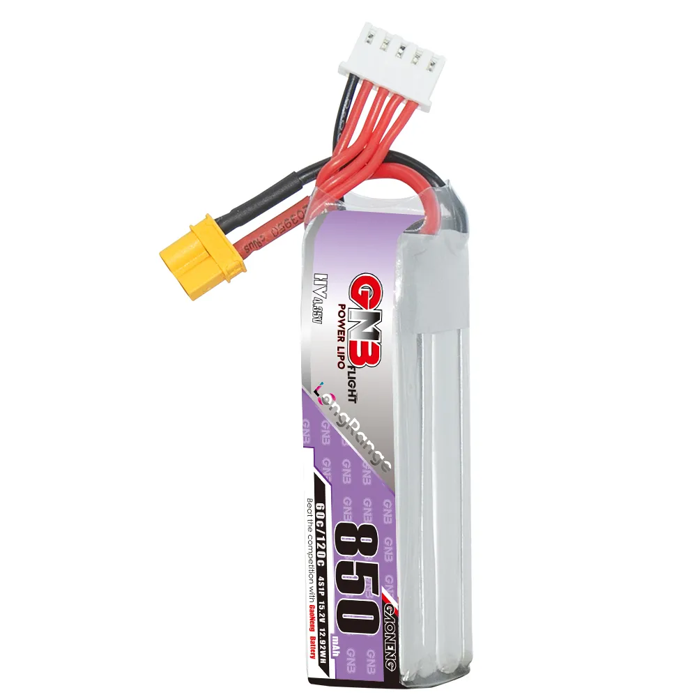 ガオネン GNB リポバッテリー 850mAh 4S 15. - Drone Battery Li-Ion のレビューと価格