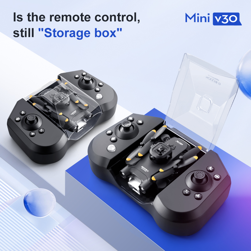 ミニ V30 WiFi FPV ドローン 4K HD デュア - Drone Battery Case のレビューと価格
