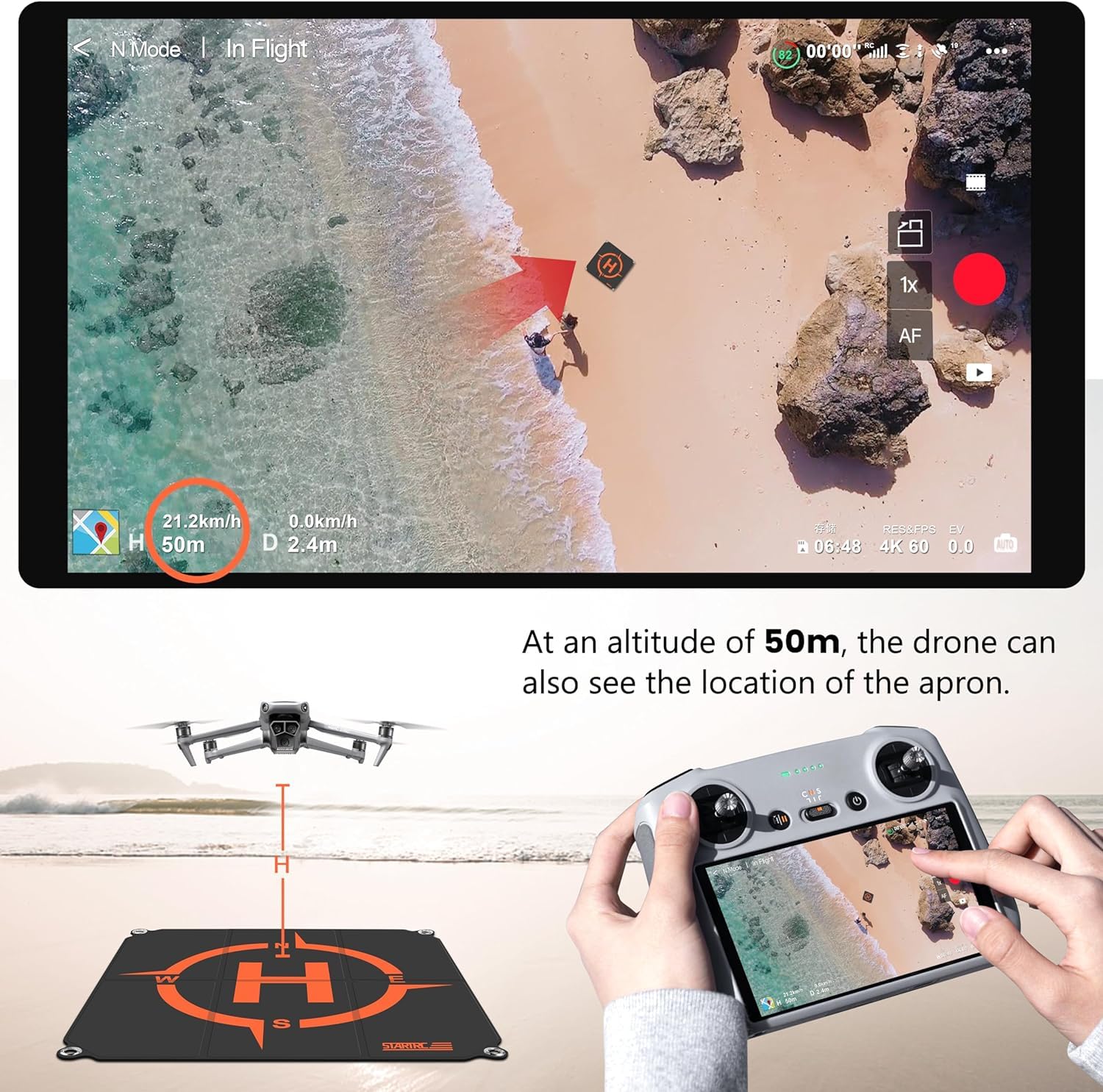 STARTRC ドローン着陸パッド、DJI Neo 2/Mi - Dji Drone Mini 3 のレビューと価格