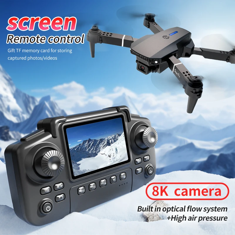 プロフェッショナル E88 プロドローン スクリーン付き 8 - Drone Battery Case のレビューと価格