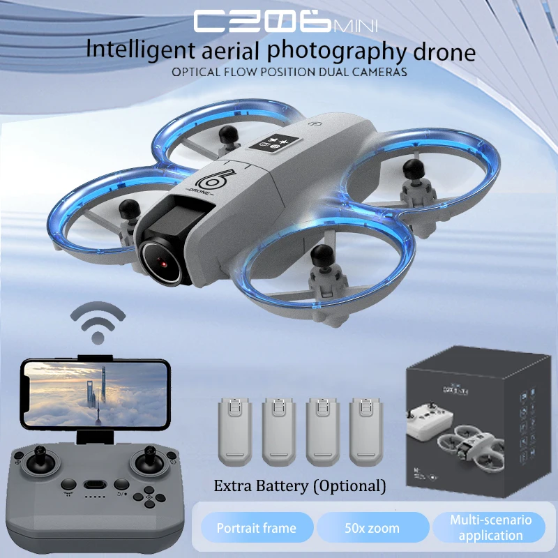 CZ06 ミニ RC クアッドコプター ドローン - 480 - Drone Battery Case のレビューと価格