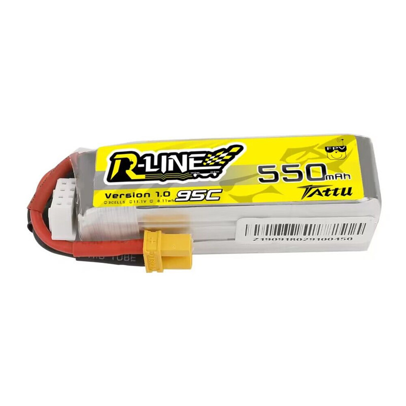 アップグレード TATTU R-LINE 1.0 550mA - Drone Battery Li-Ion のレビューと価格