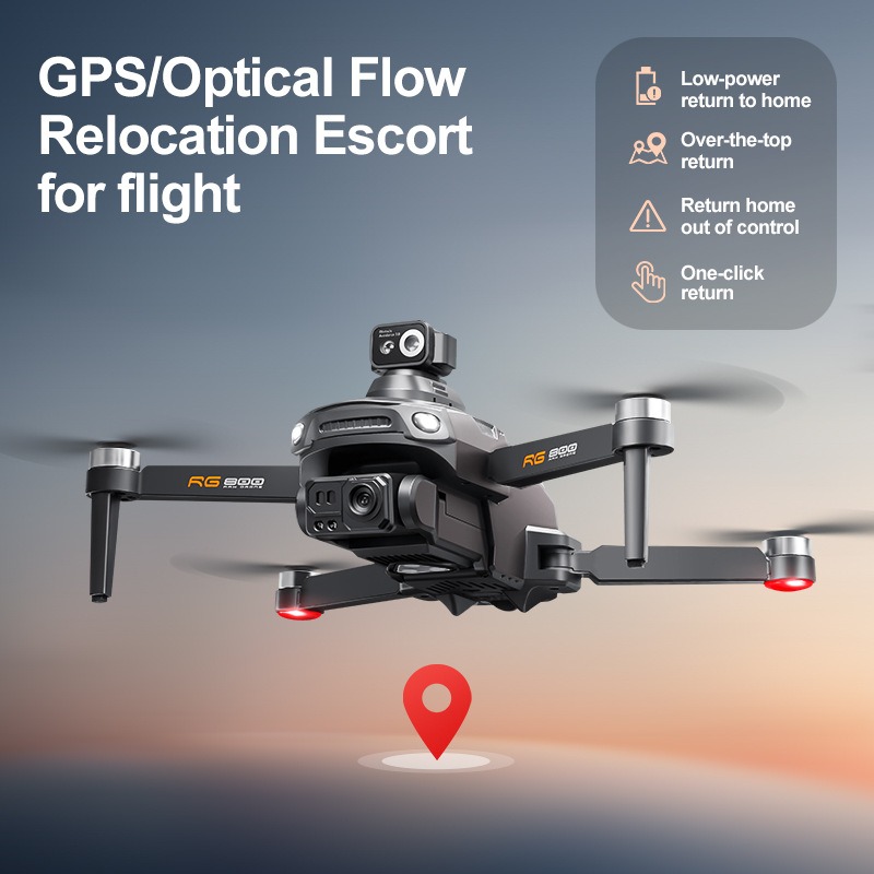 新しい RG800 MAX ドローン 1080P HD カメ - Drone Battery Box のレビューと価格