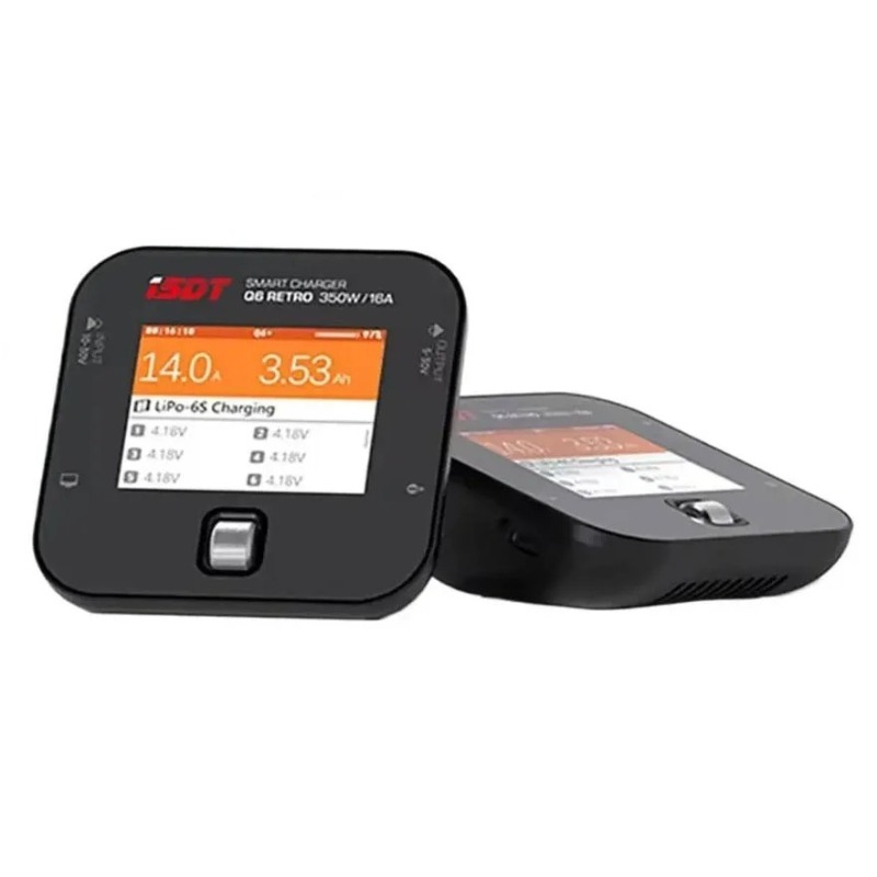 ISDT Q6 レトロ DC 充電器/放電器 350W 16 - Drone Battery Smart のレビューと価格